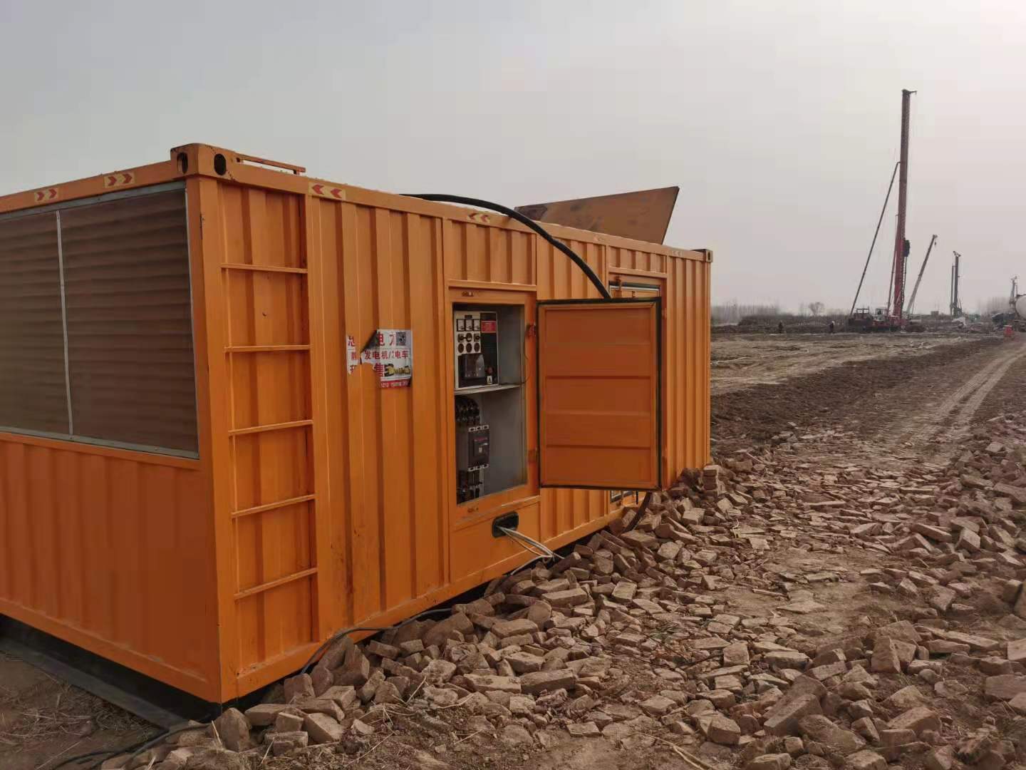 大同发电车租赁-柴油发电机组的安装须知